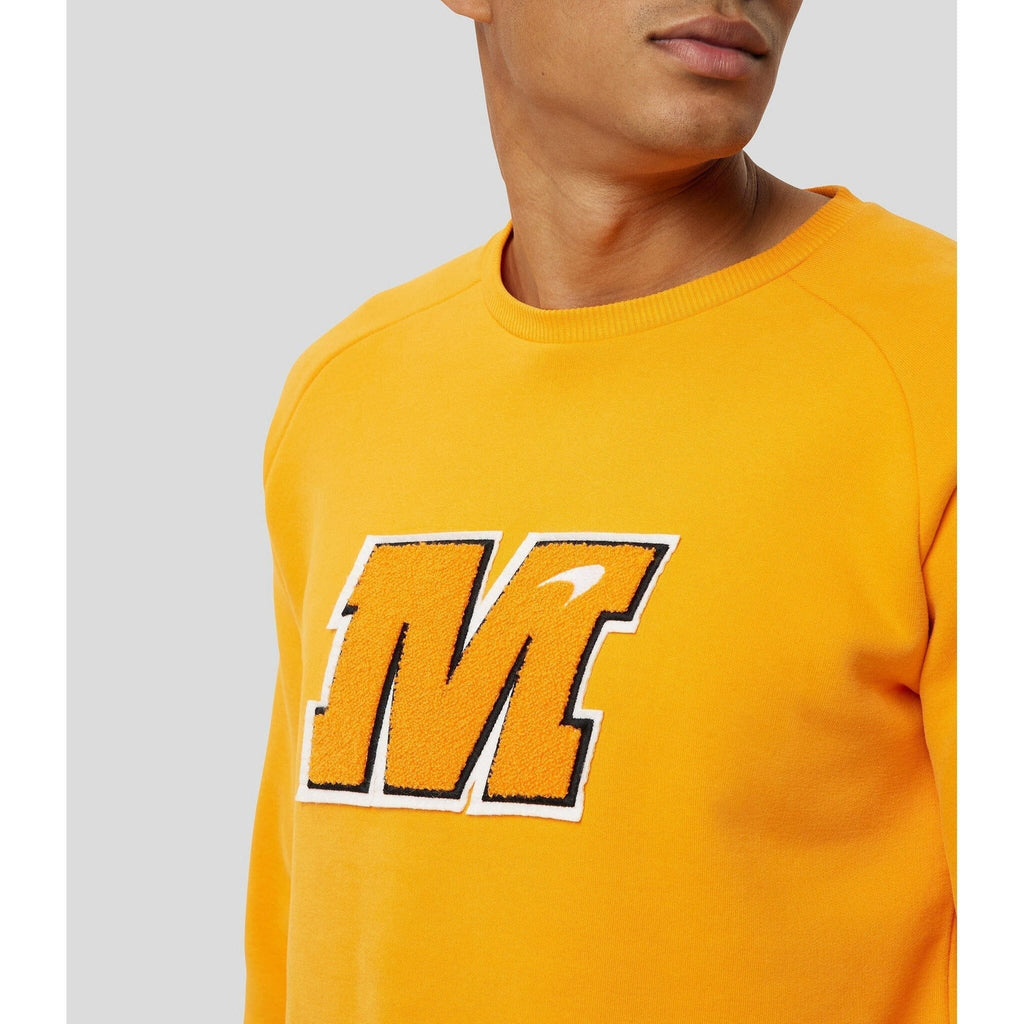 McLaren F1 Men's USA Austin GP Crew Sweatshirt Sweatshirt Goldenrod