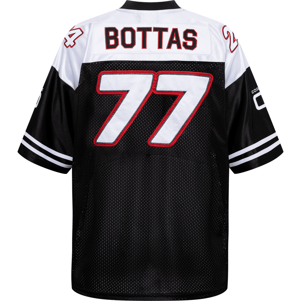 Alfa Romeo Racing F1 Special Edition USA Austin GP Valtteri Bottas Football Jersey Jersey Black